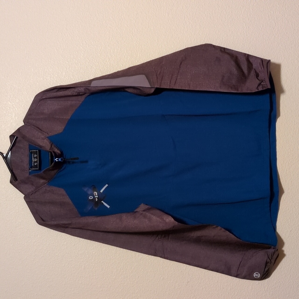 Holloway Men's Long Sleeve Wind Breaker Pullover Size XL